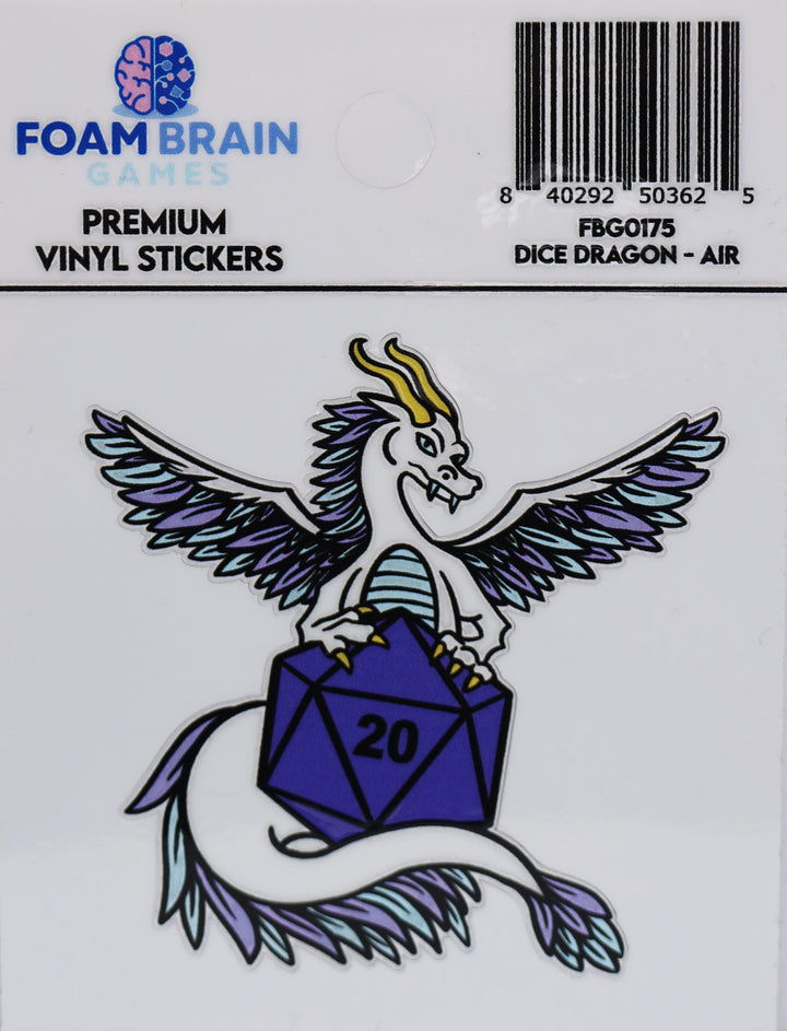 Dice Dragon Sticker: Air