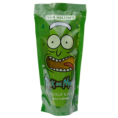Van Holten’s Jumbo Pickle in a Pouch Rick and Morty Pickle Rick