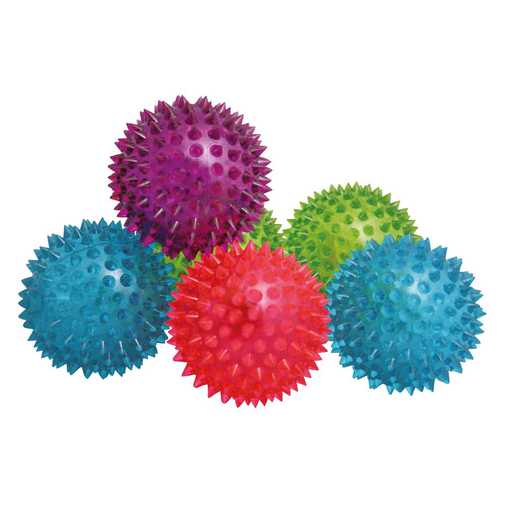 Flashing Spikey Air Balls Looking Glass Toys Games