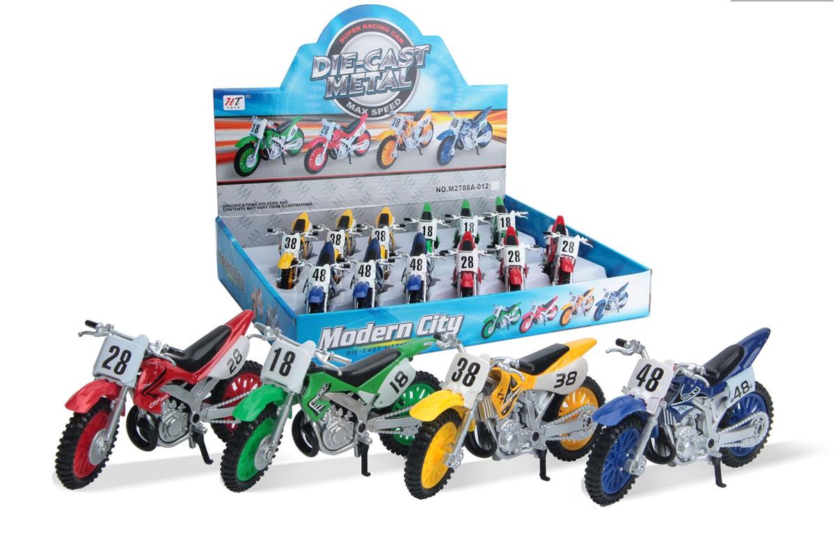 Diecast Dirt Bike Looking Glass Toys Games