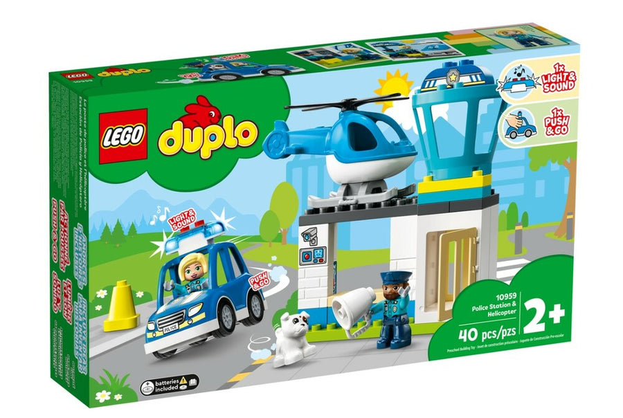 DUPLO Police Station & Helicopter