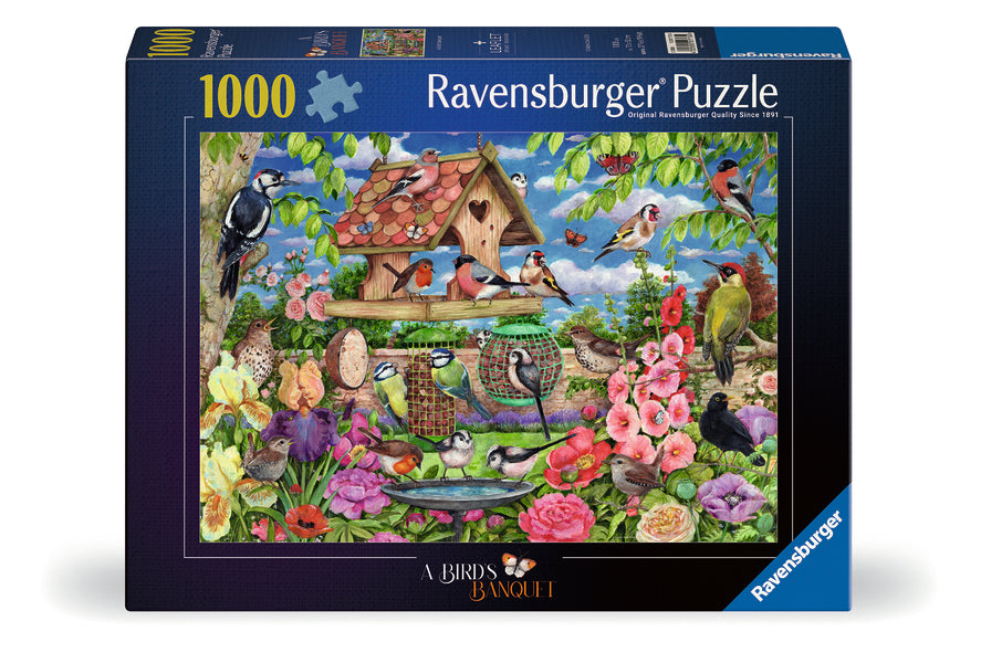 The Bird Table 1000 Pc Puzzle