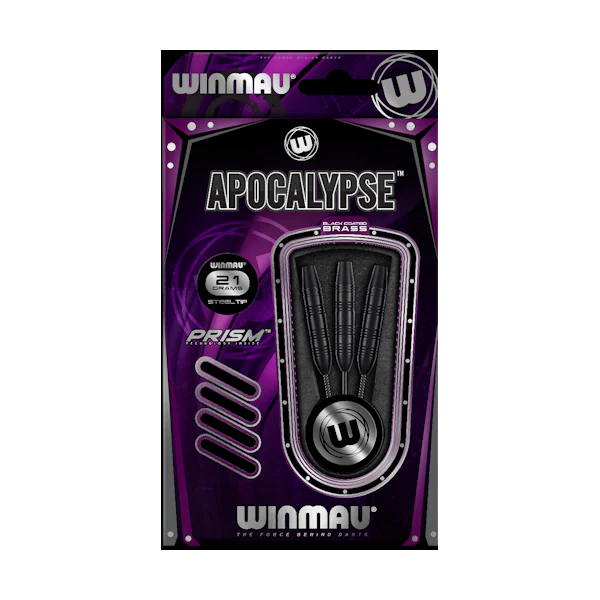 Apocalypse Black Brass Darts - 23G