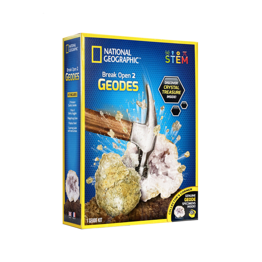 National Geographic Break Your Own Geode - 2pc