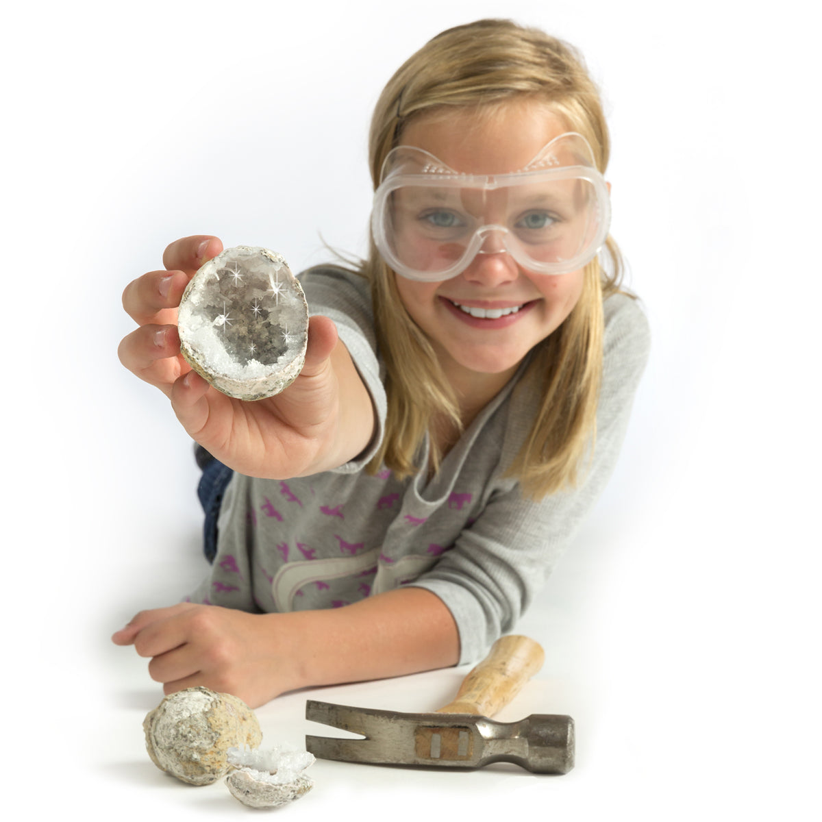 National Geographic Break Your Own Geode - 2pc