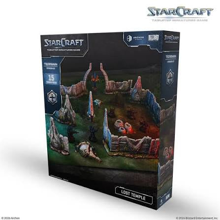 Starcraft: The Miniature Game: Wave 1: Lost Temple - Terrain Expansion Set
