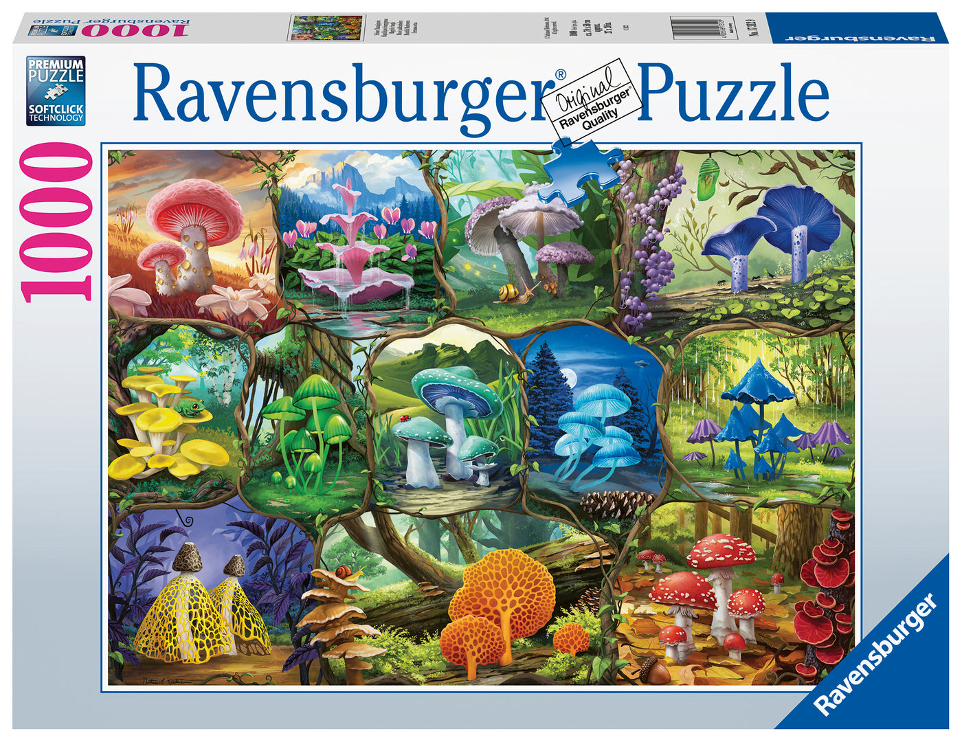 Beautiful Mushrooms 1000pc