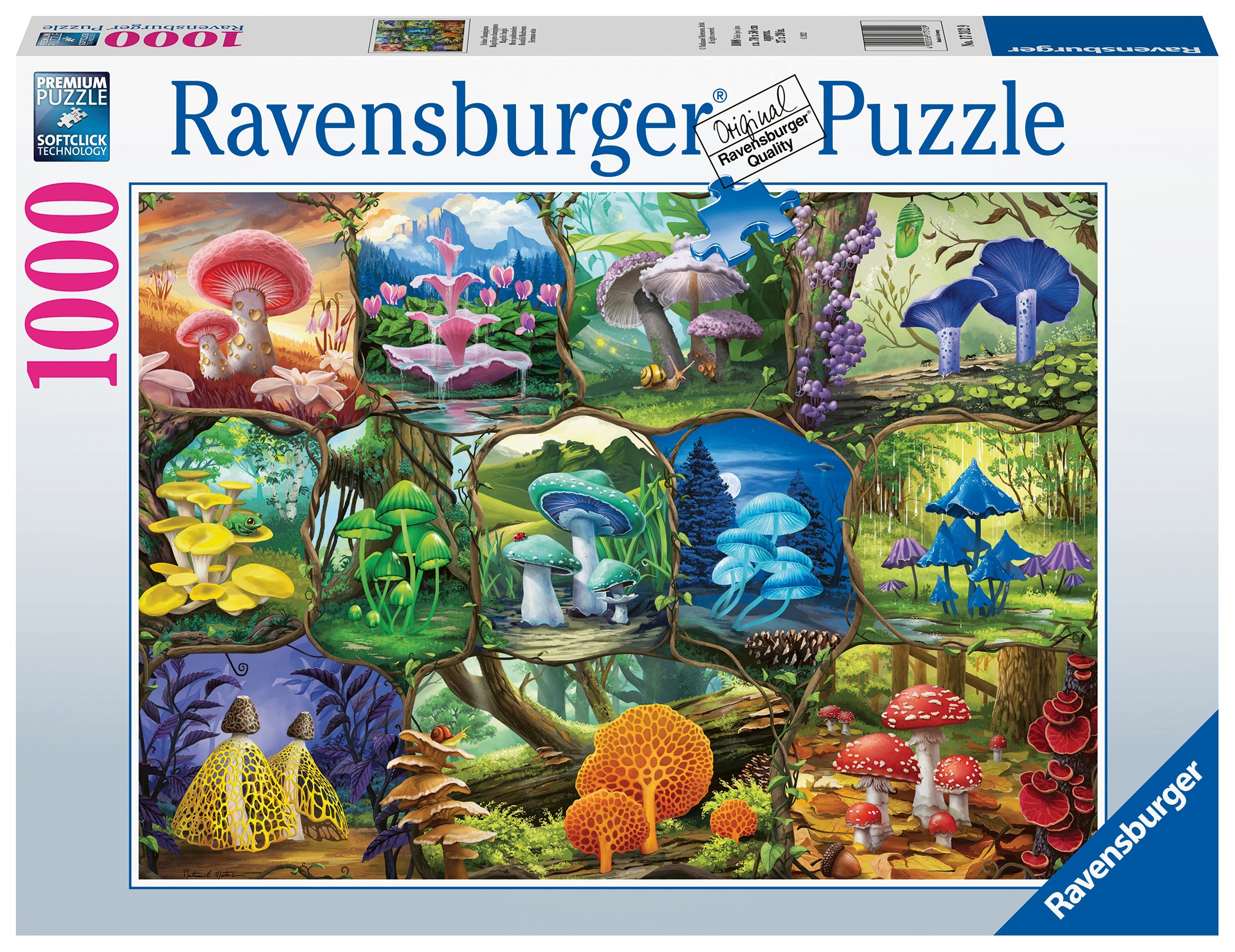Beautiful Mushrooms 1000pc