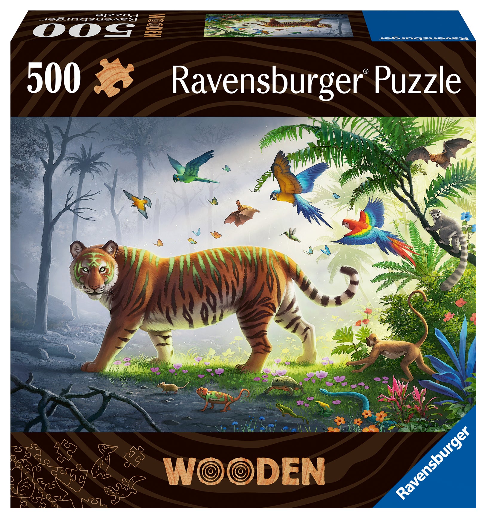 Wooden Tiger 500pc