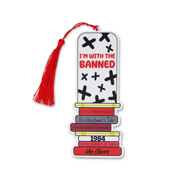 Punchkins Bookmark - I’m with the Banned
