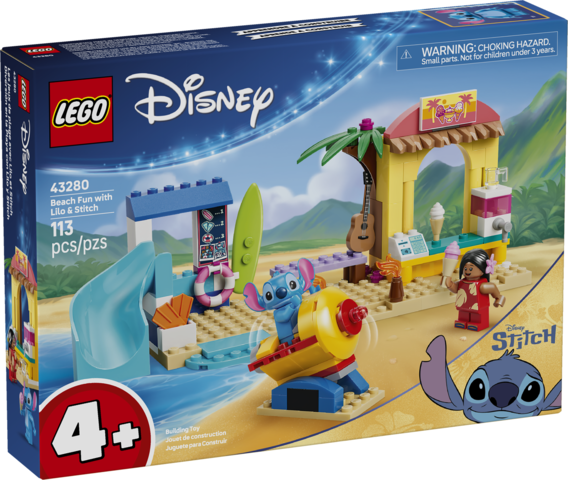 Beach Fun with Lilo & Stitch