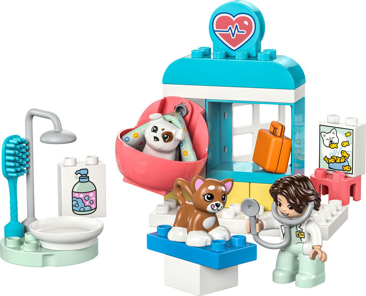 Duplo Visit to the Vet Clinic