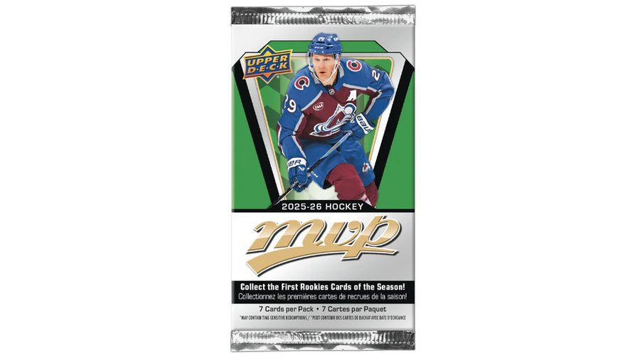 2025-26 Upper Deck MVP Hockey Card Pack *RETAIL