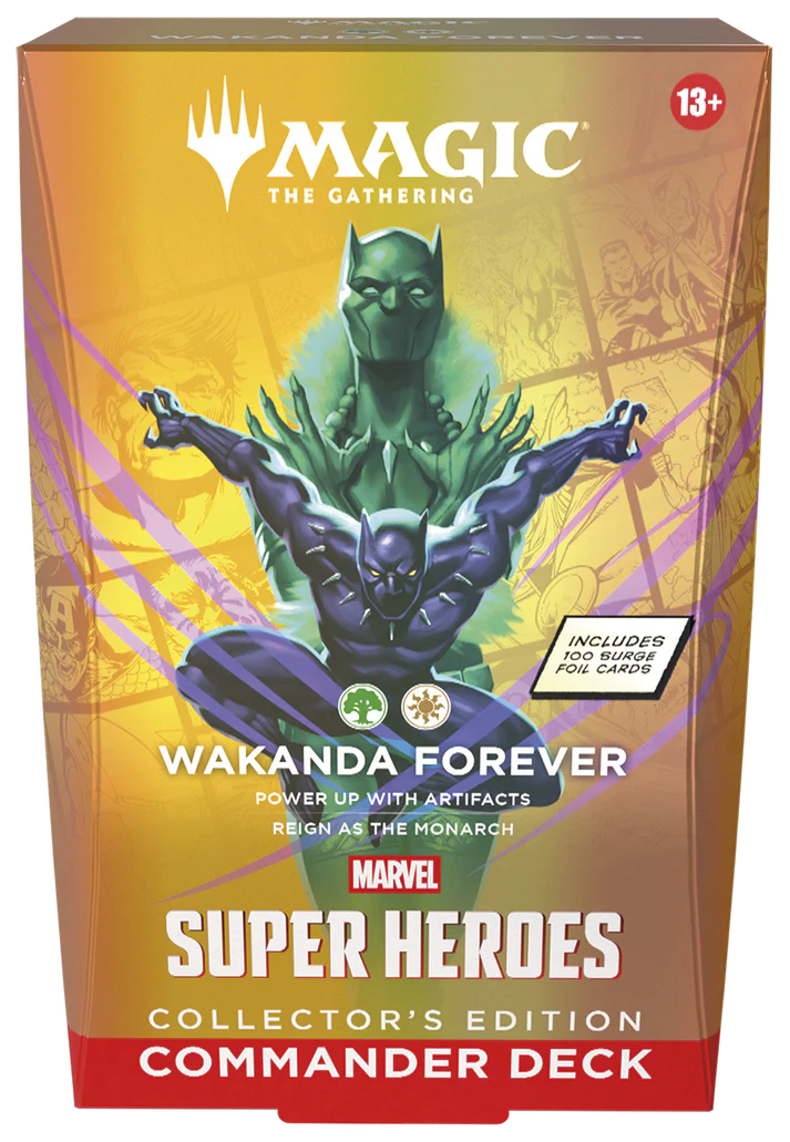Marvel Super Heroes: Commander - Commander Deck: Collector's Edition - Wakanda Forever