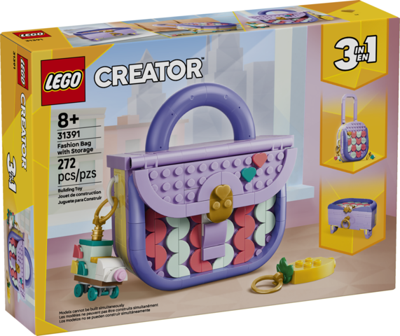 Art Fashion Bag with Storage