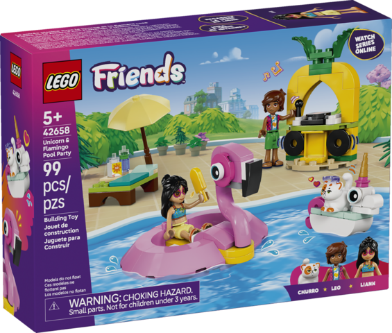 Unicorn & Flamingo Pool Party