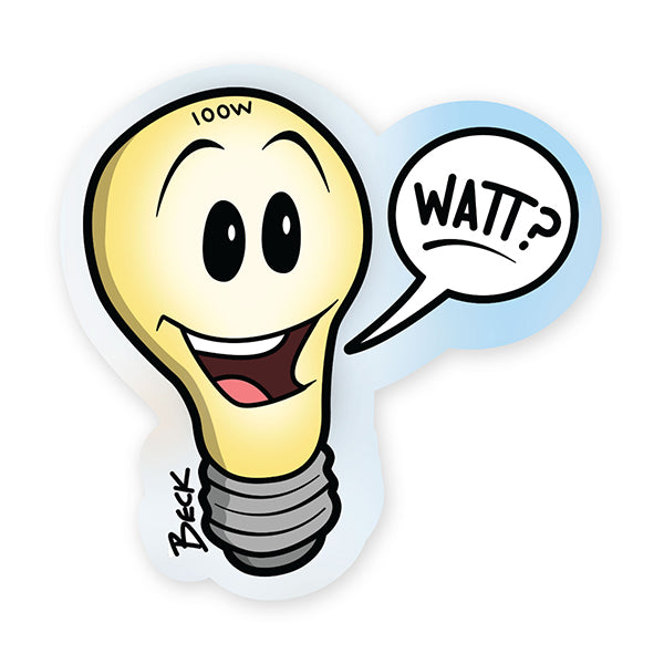 StickerYou - 100 Watt Bulb