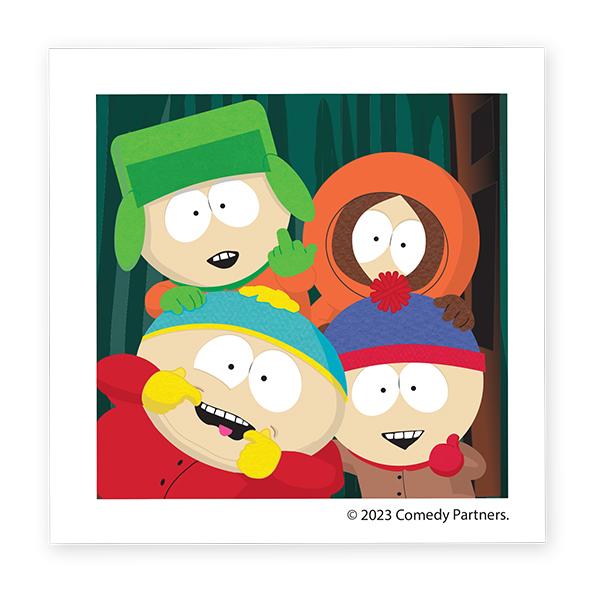 StickerYou, South Park Polaroid