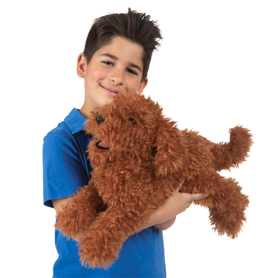 Toy Poodle Puppy Puppet