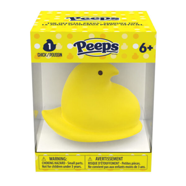 Peeps Chick Squishy Toy