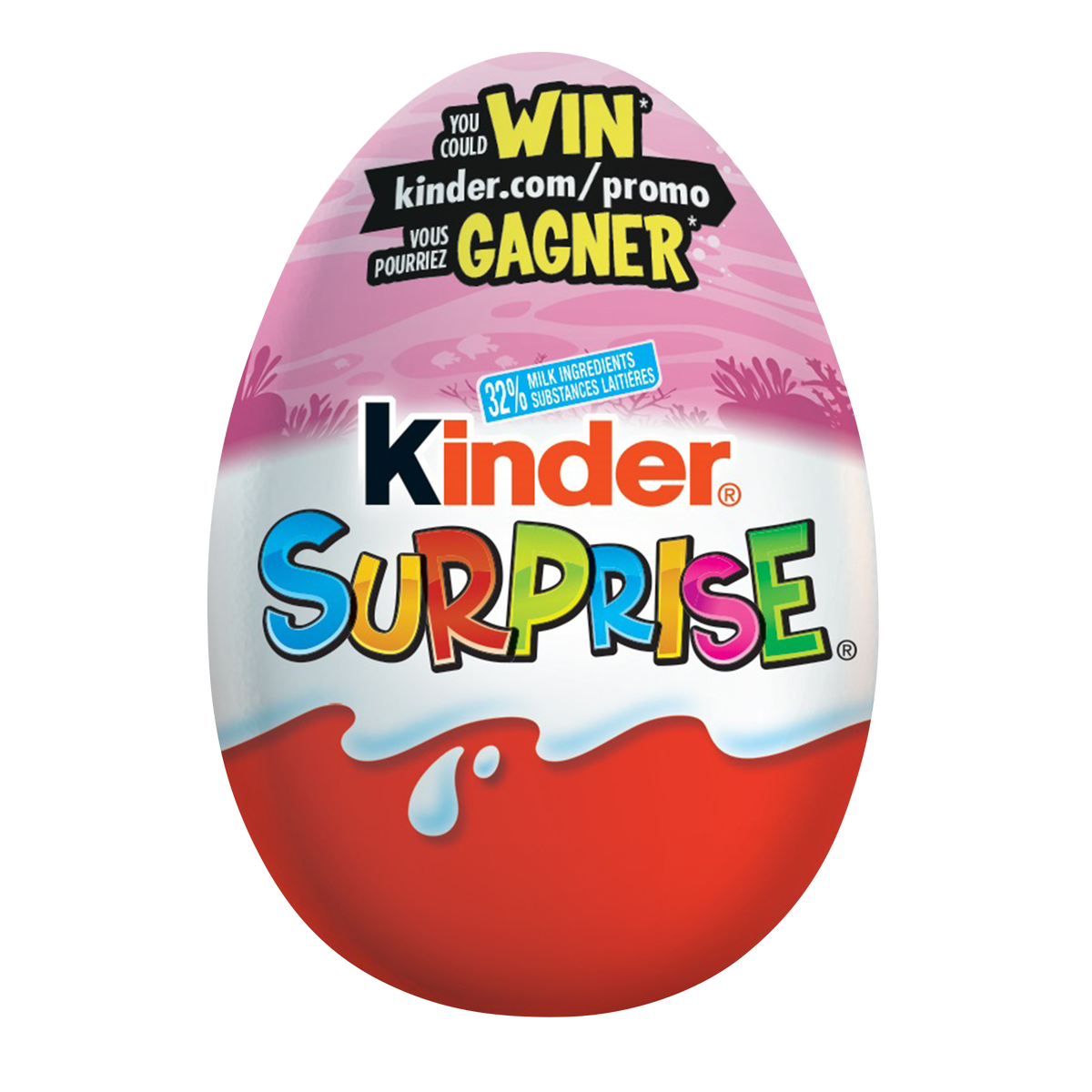 Kinder Egg Pink
