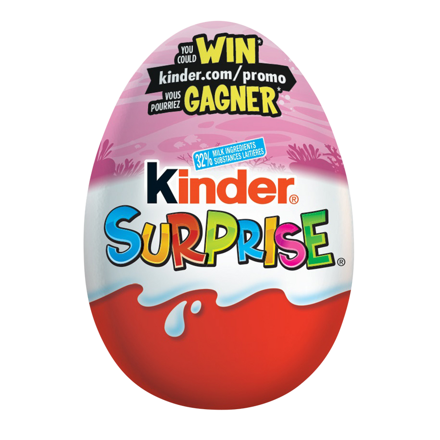 Kinder Egg Pink