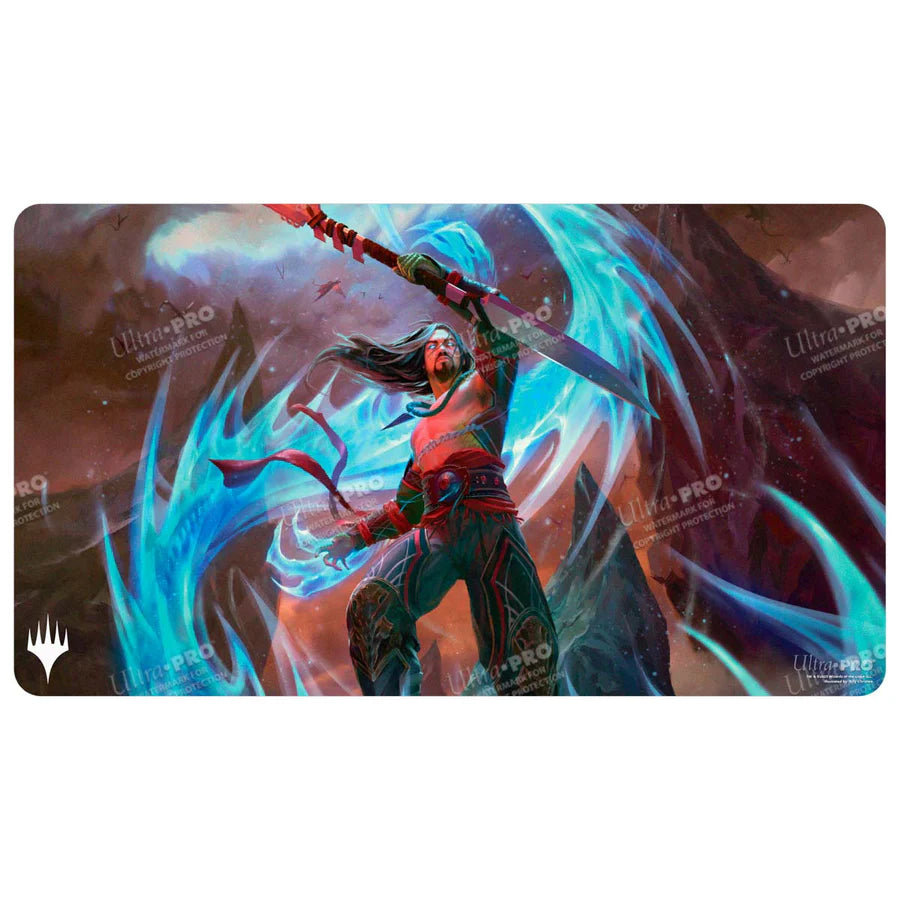 Tarkir Dragonstorm Sarkhan, Dragon Ascendant Playmat for Magic: The Gathering