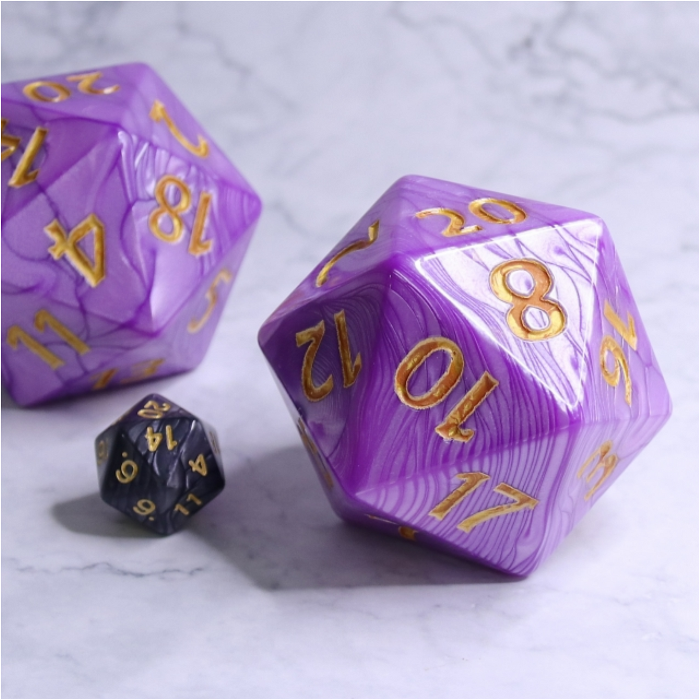 55mm Titan D20 - Purple Pearl