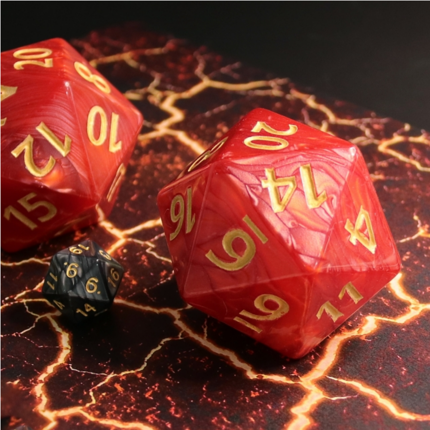 55mm Titan D20 - Red Pearl