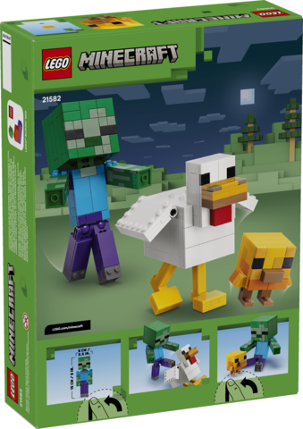 Lego Minecraft Chicken Jockey