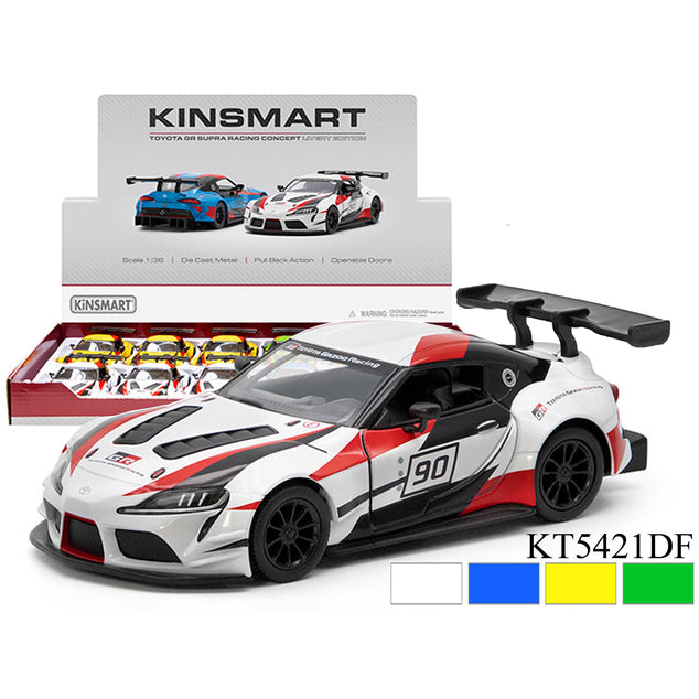 5" Toyota Supra Racing Concept Assorted Colors