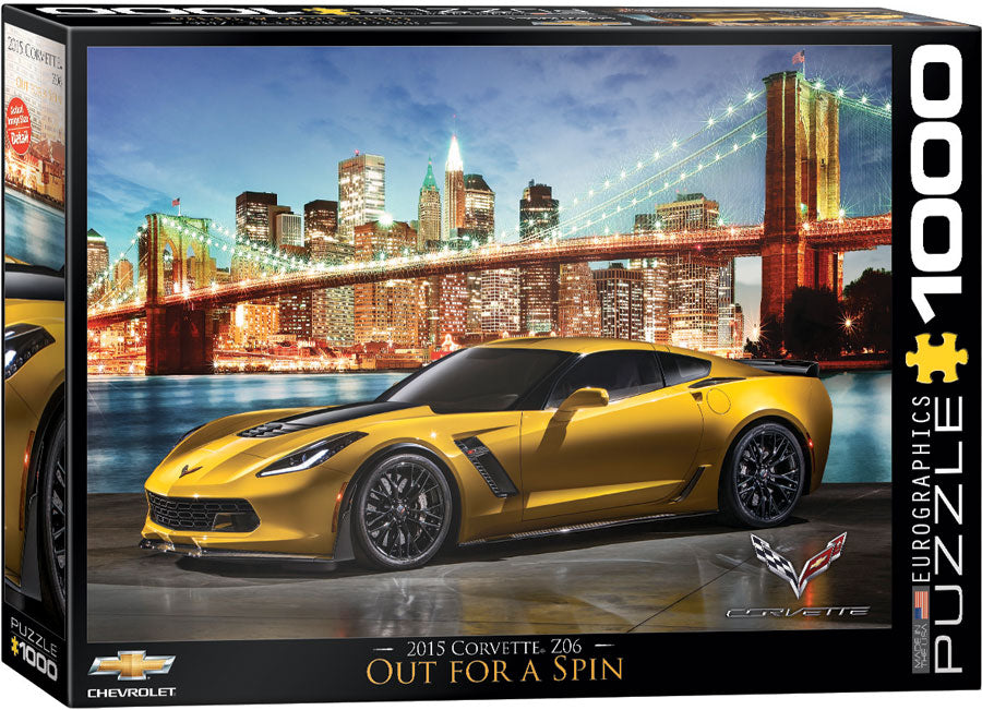 Corvette Z06 Out for a Spin - 1000 piece