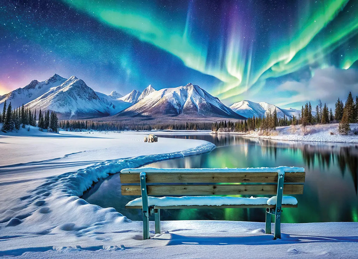 Yukon Aurora Borealis - 1000 piece
