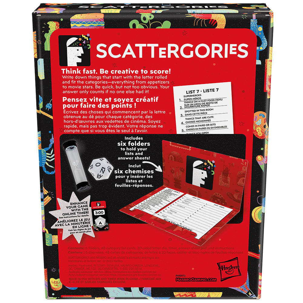 Scattergories Bilingual