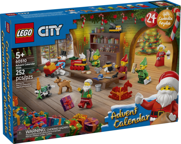 Lego City Advent Calendar 2026