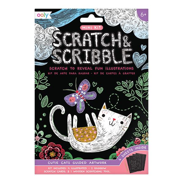 Scratch & Scribble: Mini Kit - Cutie Cats