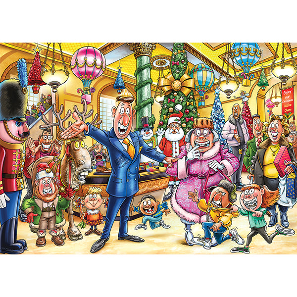 1000pc, Wasgij Christmas #21, A very merry makeover