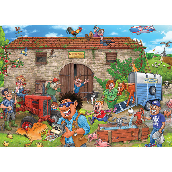 1000pc, Wasgij Destiny 30, Harvesting Happiness