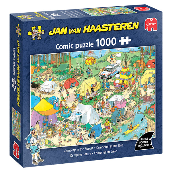 1000 pcs, Camping in the Forest, JVH