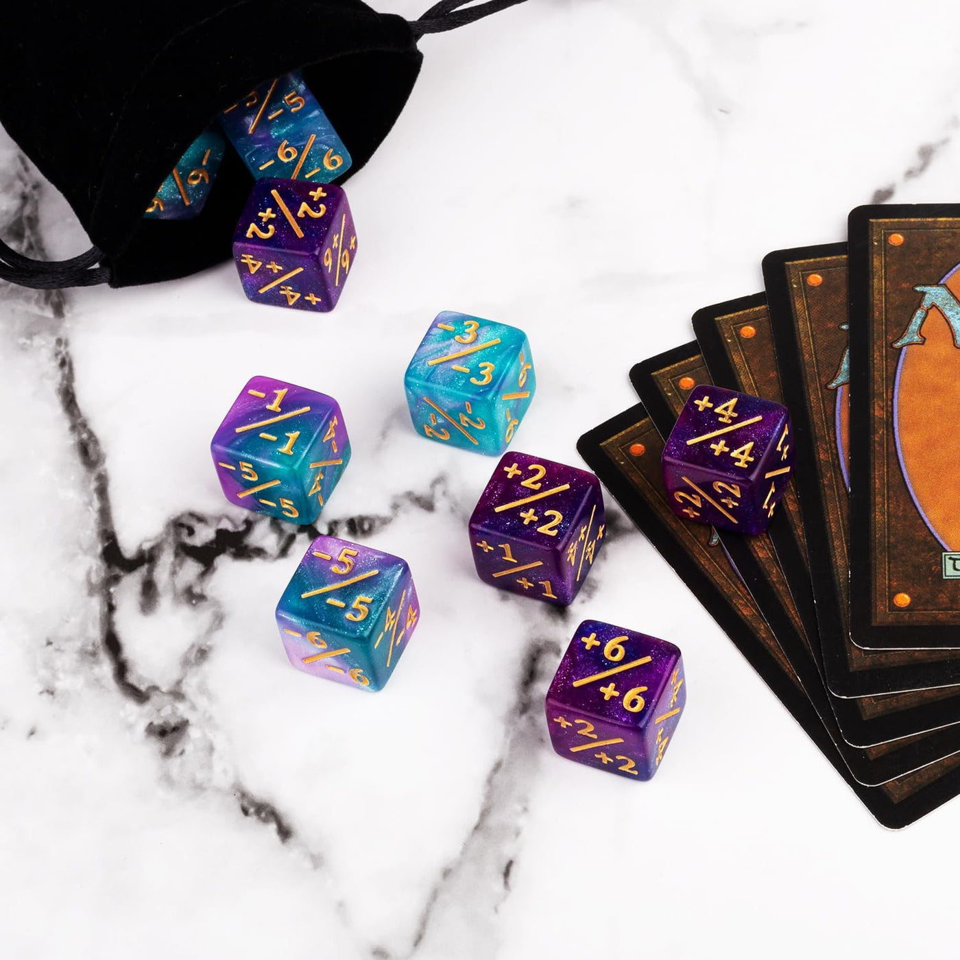 Plus/Minus Dice Counters Loose BULK