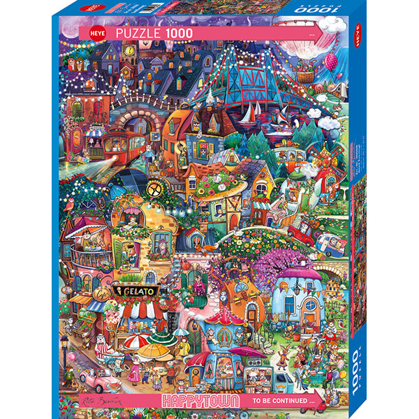 1000 pcs, Happytown, Good Morning