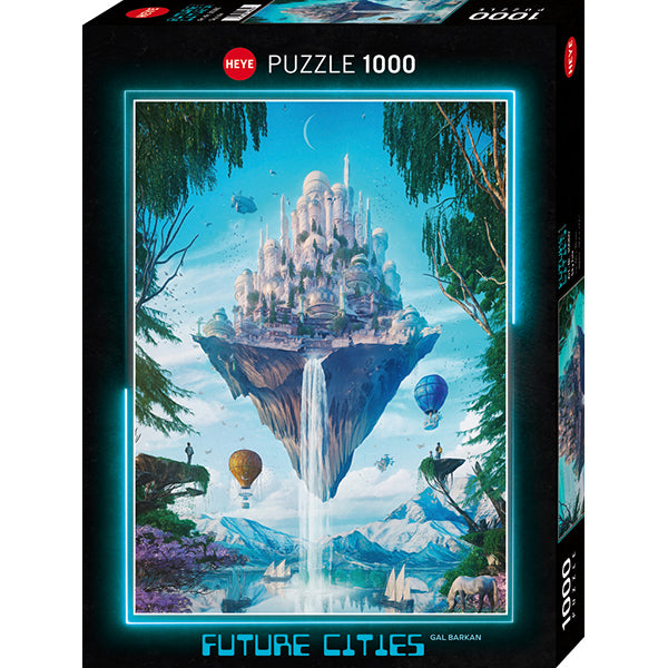 1000 pcs, Future Cities, Sky Isle