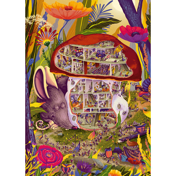 1000pc, Living Mushroom, Superfreunde