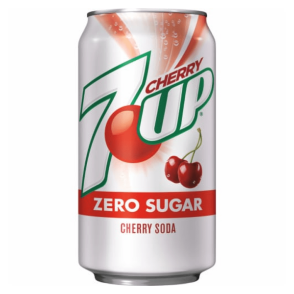 7UP Cherry Soda - Zero Sugar