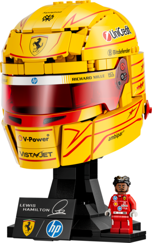 LEGO Editions Scuderia Ferrari HP Lewis Hamilton Helmet