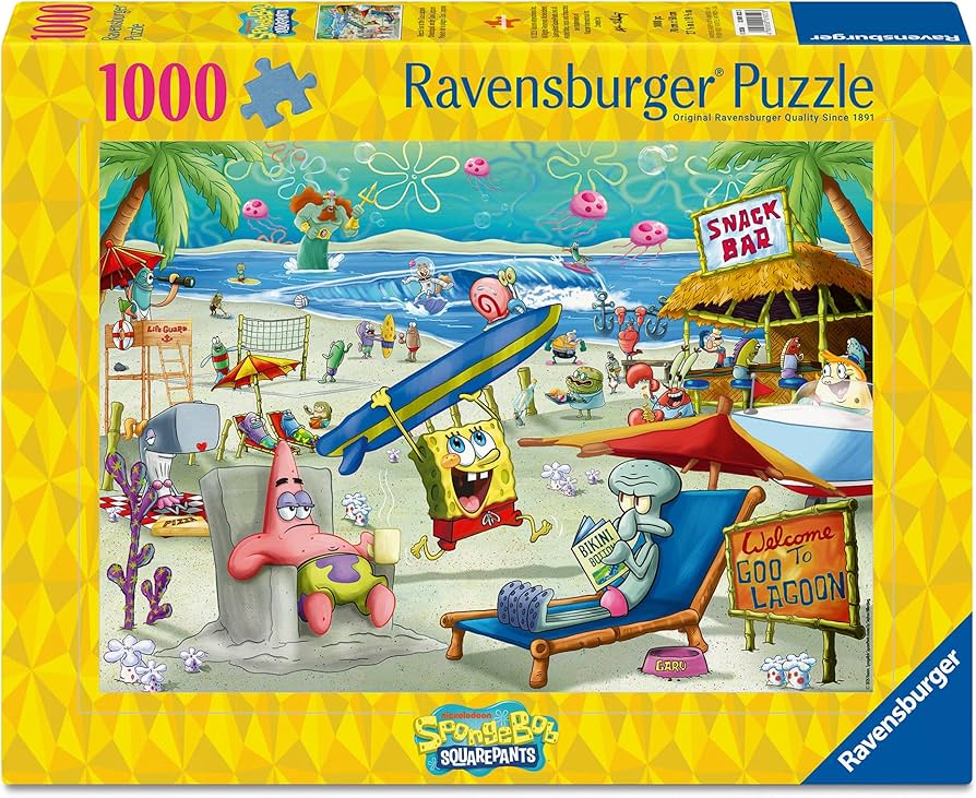 Spongebob 1000 Pc Puzzle