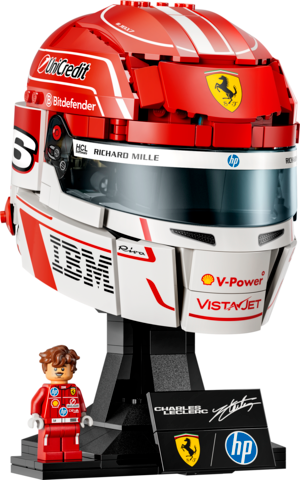 LEGO Editions Scuderia Ferrari HP Charles Leclerc Helmet