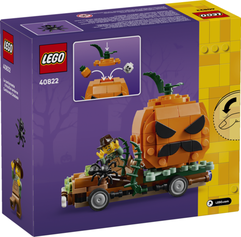 Jack-O'-Lantern Pickup Truck