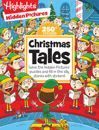 Highlights Hidden Pictures Silly Sticker Stories Christmas Tales