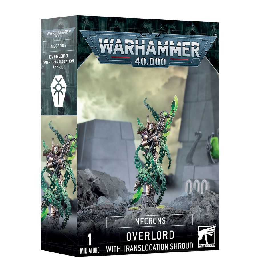 Necrons: OVERLORD WITH TRANSLOCATION SHROUD